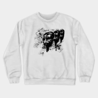 False moralism and pain Crewneck Sweatshirt